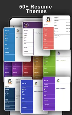 Resume Builder & Free CV Maker android App screenshot 1